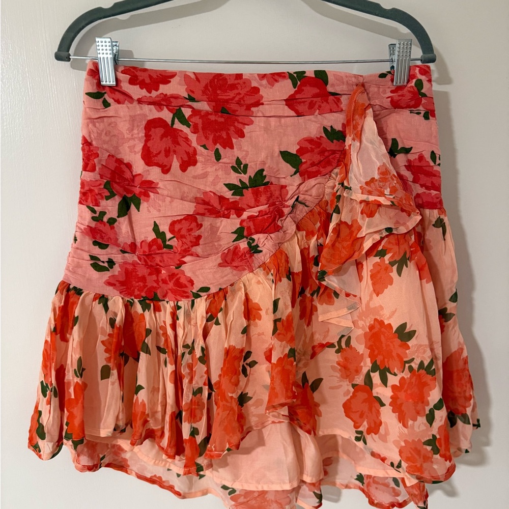 Maeve Floral Mini Skirt